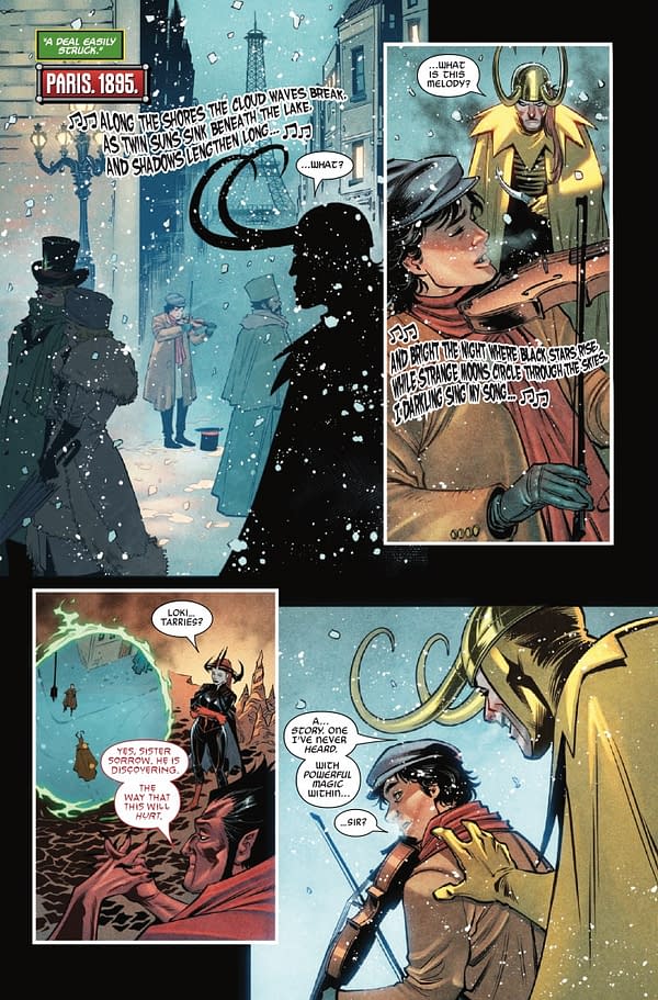 Interior preview page from BRING ON THE BAD GUYS: LOKI #1 LEE BERMEJO COVER