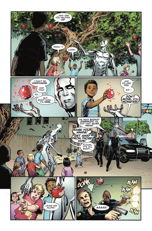 Interior preview page from DEATH OF THE SILVER SURFER #2 DIKE RUAN COVER