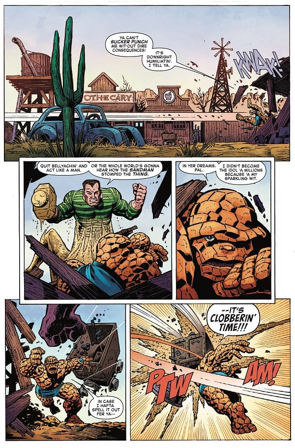 Interior preview page from FANTASTIC FOUR: FANFARE #3 MARCO CHECCHETTO COVER
