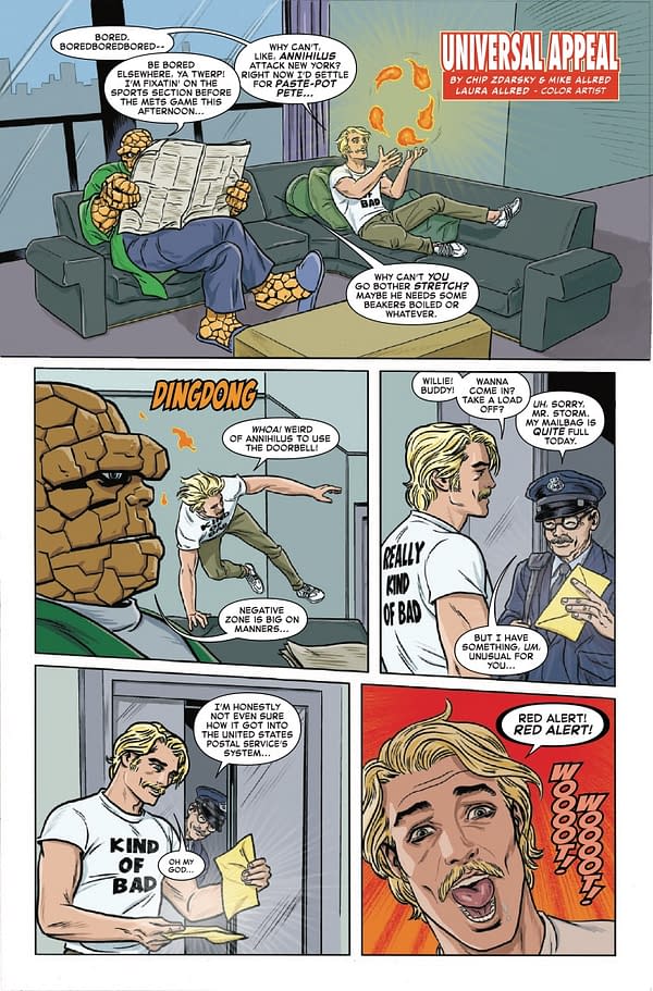 Interior preview page from FANTASTIC FOUR: FANFARE #3 MARCO CHECCHETTO COVER