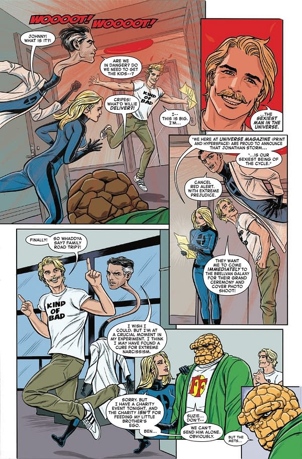 Interior preview page from FANTASTIC FOUR: FANFARE #3 MARCO CHECCHETTO COVER