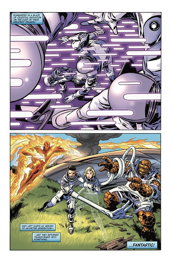 Interior preview page from FANTASTIC FOUR: FIRST STEPS #1 PHIL NOTO COVER
