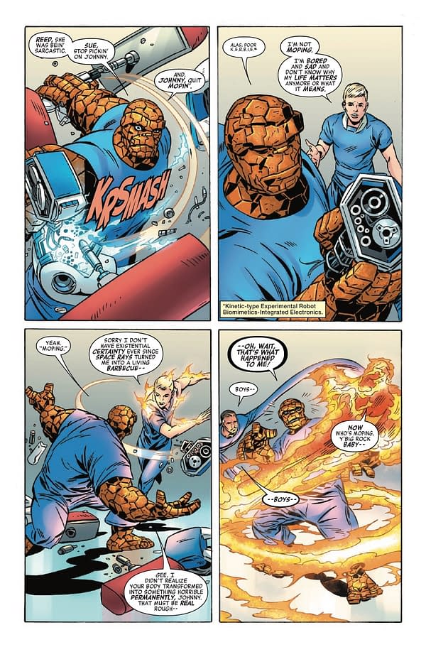 Interior preview page from FANTASTIC FOUR: FIRST STEPS #1 PHIL NOTO COVER