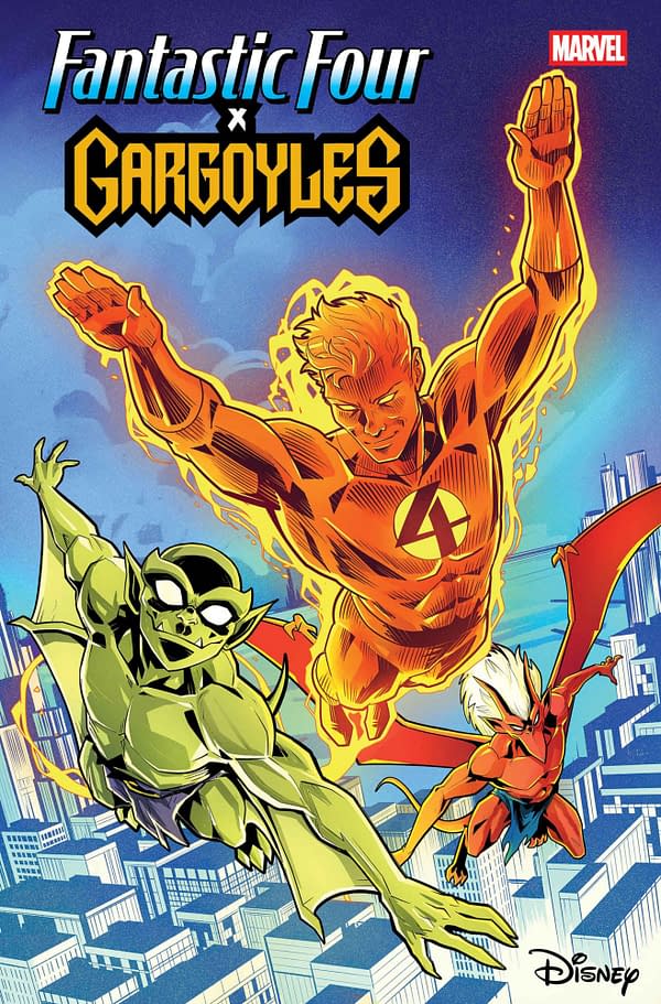 Now Marvel Does Their Own Vesion Of Fantastic Four/Gargoyles #1 For October