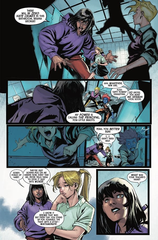 Interior preview page from GIANT-SIZE HOUSE OF M #1 ADAM KUBERT COVER