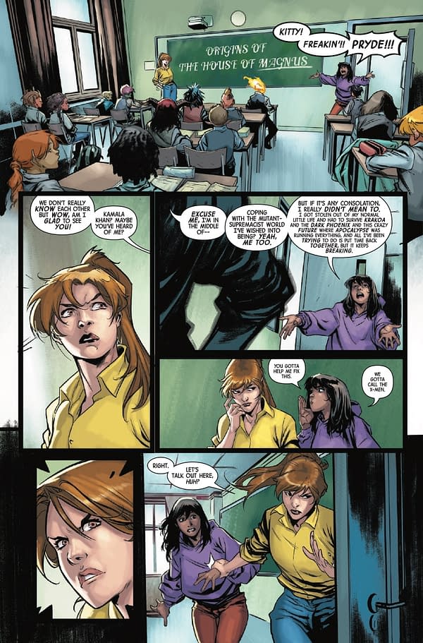 Interior preview page from GIANT-SIZE HOUSE OF M #1 ADAM KUBERT COVER