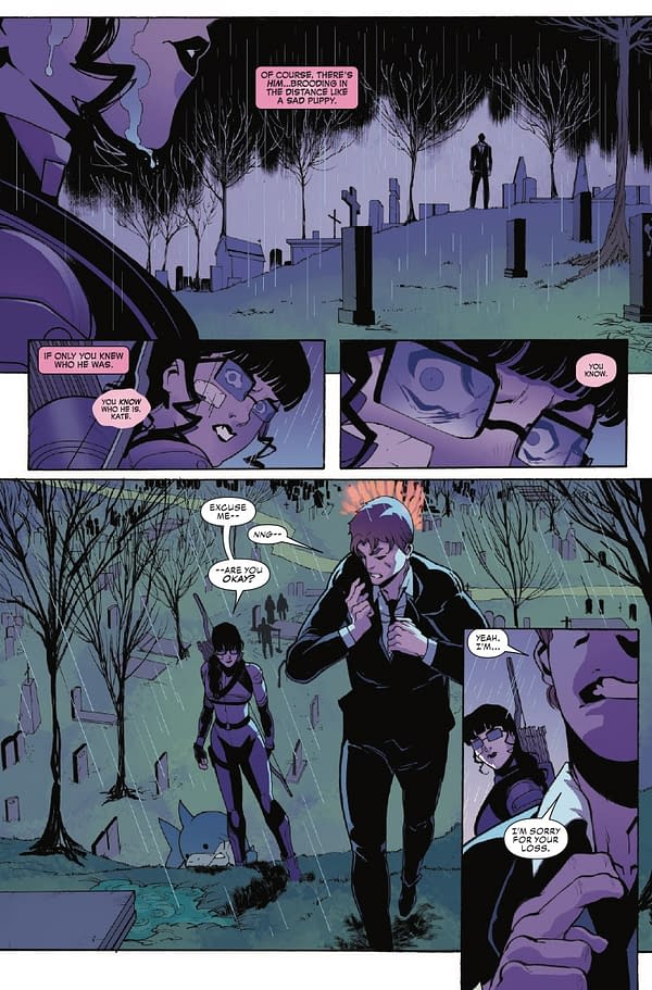 Interior preview page from GWENPOOL #3 CHAD HARDIN COVER
