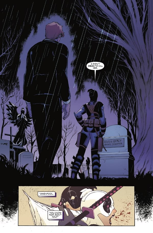 Interior preview page from GWENPOOL #3 CHAD HARDIN COVER