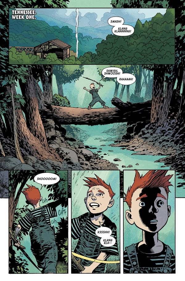 Interior preview page from INCREDIBLE HULK #27 NIC KLEIN COVER