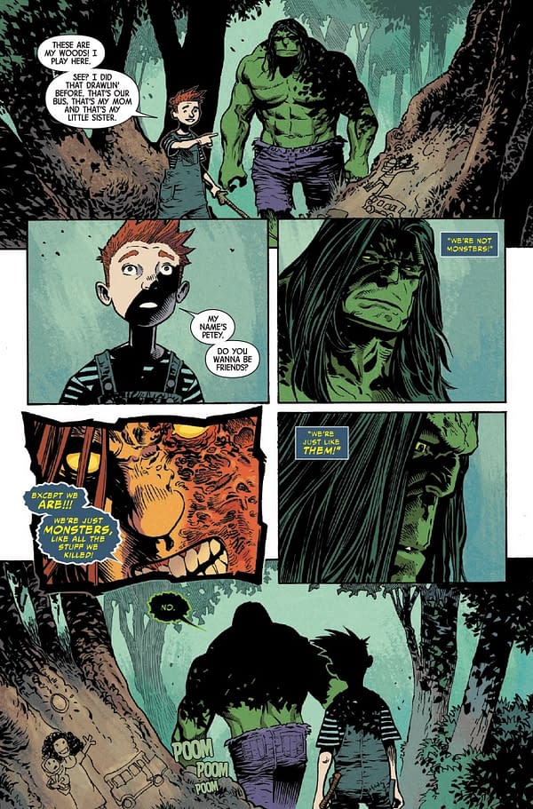 Interior preview page from INCREDIBLE HULK #27 NIC KLEIN COVER