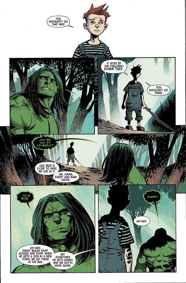 Interior preview page from INCREDIBLE HULK #27 NIC KLEIN COVER