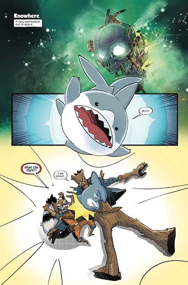 Interior preview page from JEFF THE LAND SHARK #2 GURIHIRU COVER