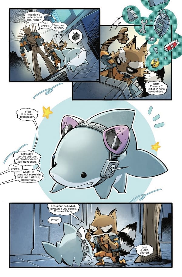 Interior preview page from JEFF THE LAND SHARK #2 GURIHIRU COVER
