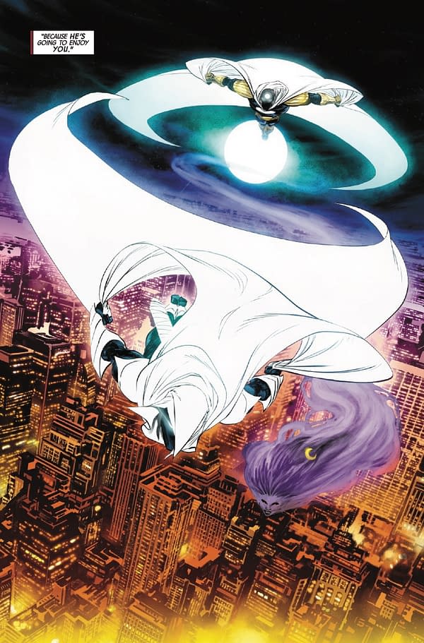 Interior preview page from MOON KNIGHT: FIST OF KHONSHU #10 DAVIDE PARATORE COVER