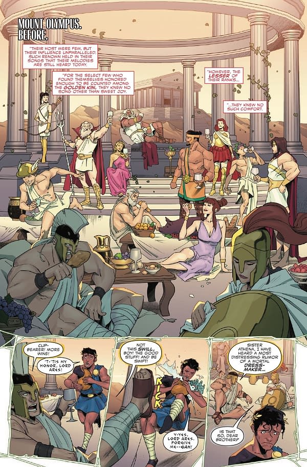 Interior preview page from MILES MORALES: SPIDER-MAN #35 FEDERICO VICENTINI COVER
