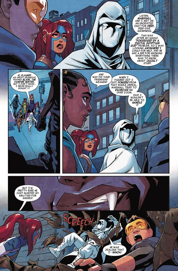 Interior preview page from NEW CHAMPIONS #7 GLEB MELNIKOV COVER