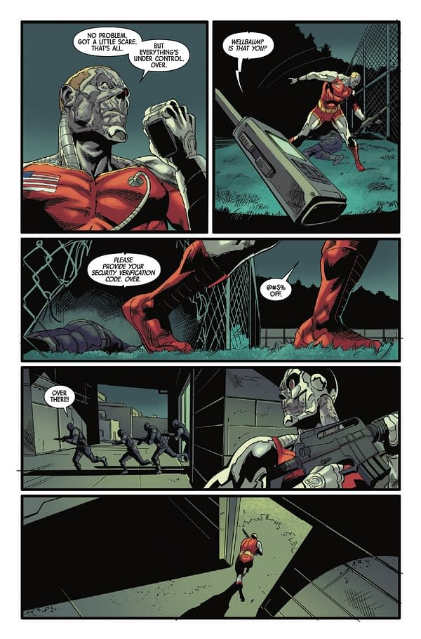 Interior preview page from RED HULK #6 GEOFF SHAW COVER
