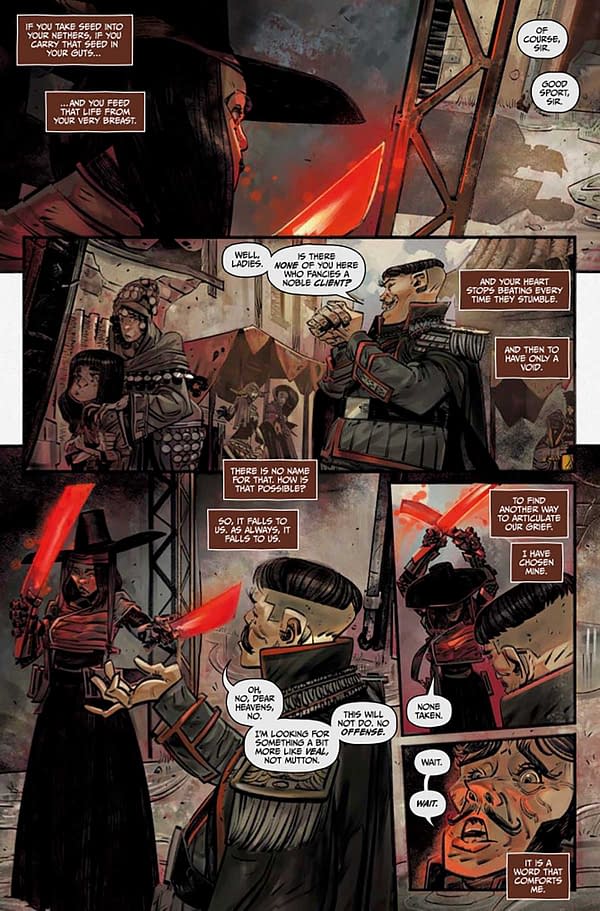 Interior preview page from Rebel Moon: Nemesis #1