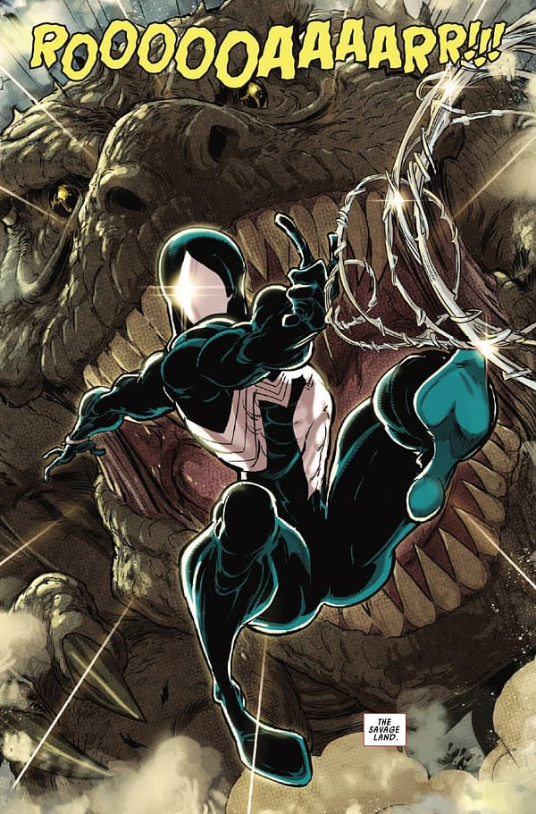 Interior preview page from SPIDER-MAN AND WOLVERINE #3 KAARE ANDREWS COVER