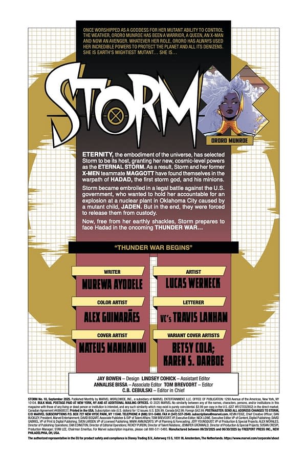 Interior preview page from STORM #10 MATEUS MANHANINI COVER