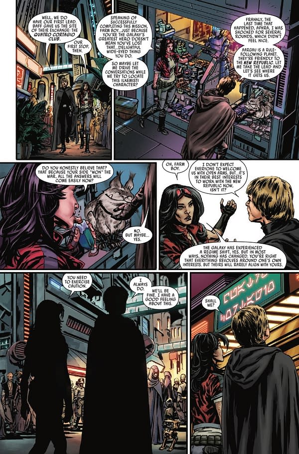 Interior preview page from STAR WARS: DOCTOR APHRA - CHAOS AGENT #2 EJIKURE COVER