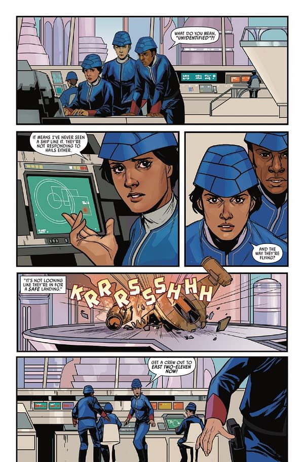 Interior preview page from STAR WARS #3 PHIL NOTO COVER