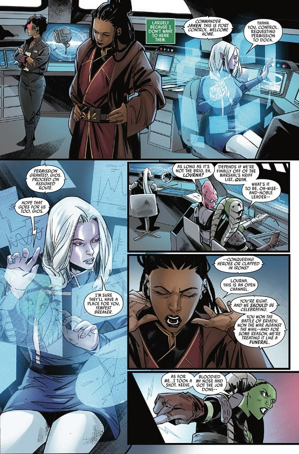 Interior preview page from STAR WARS: THE HIGH REPUBLIC - THE FINALE #1 PHIL NOTO COVER