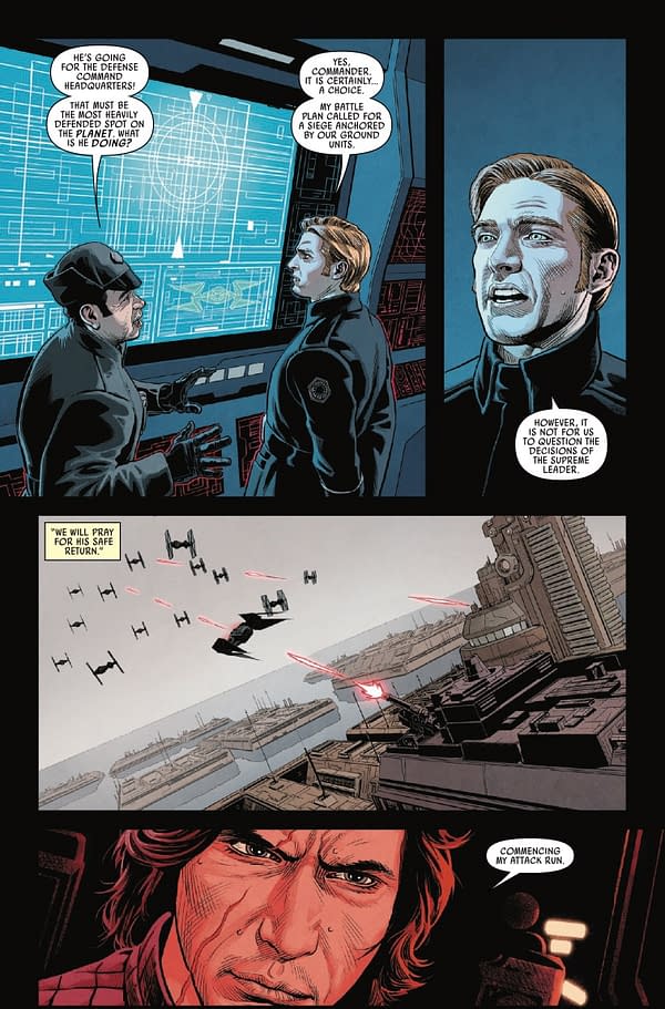 Interior preview page from STAR WARS: LEGACY OF VADER #6 DERRICK CHEW COVER