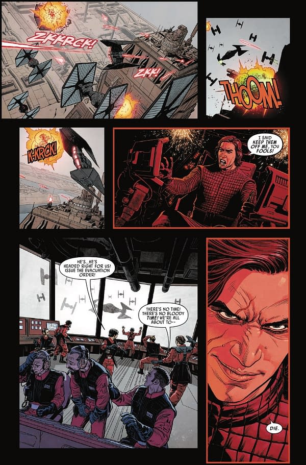 Interior preview page from STAR WARS: LEGACY OF VADER #6 DERRICK CHEW COVER