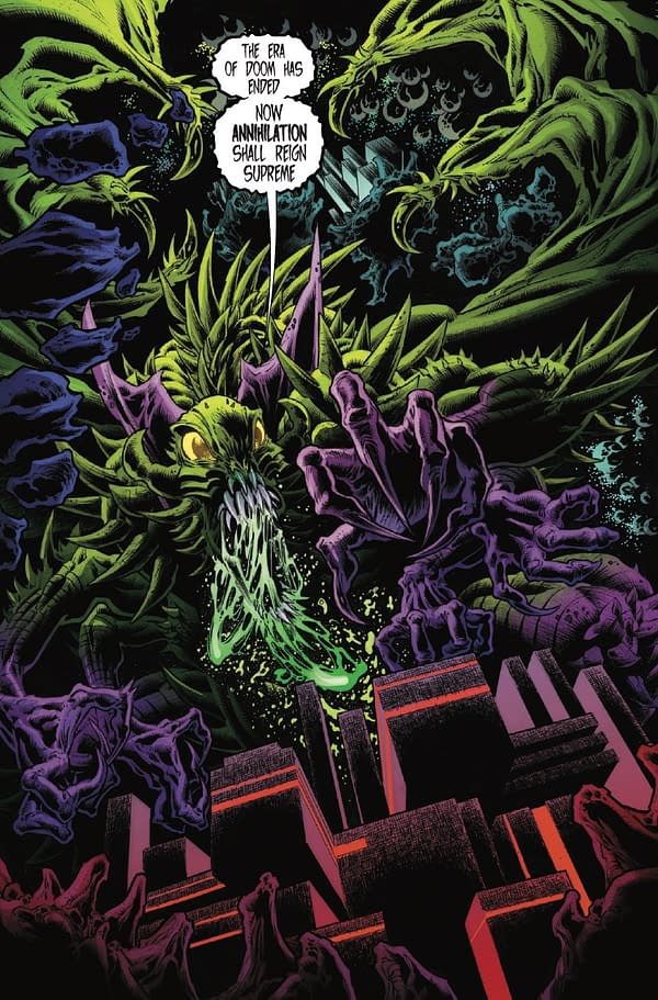 Interior preview page from SUPERIOR AVENGERS #4 R.B. SILVA COVER