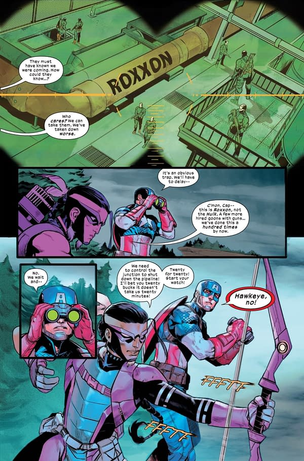 Interior preview page from ULTIMATES #14 DIKE RUAN COVER