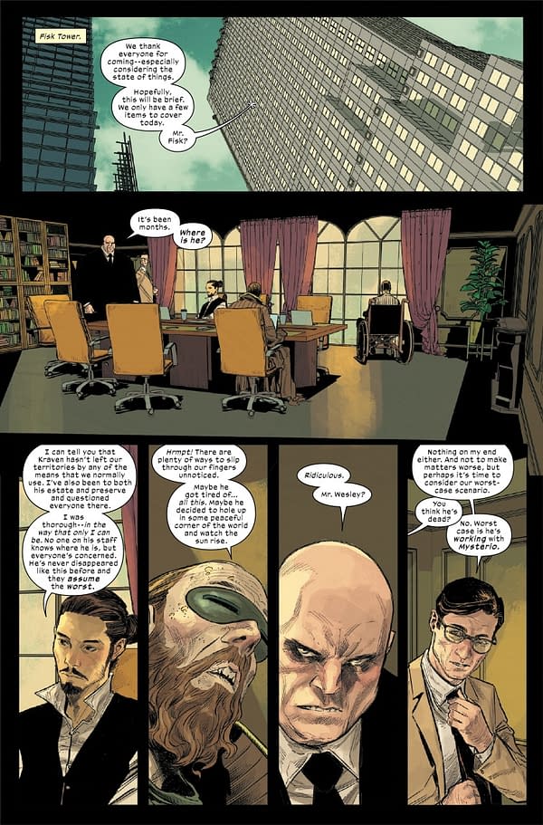 Interior preview page from ULTIMATE SPIDER-MAN #19 MARCO CHECCHETTO COVER