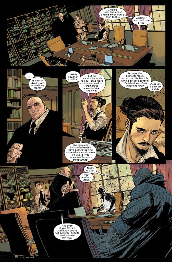 Interior preview page from ULTIMATE SPIDER-MAN #19 MARCO CHECCHETTO COVER