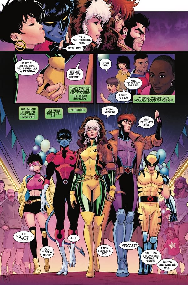 Interior preview page from UNCANNY X-MEN #18 DAVID MARQUEZ COVER