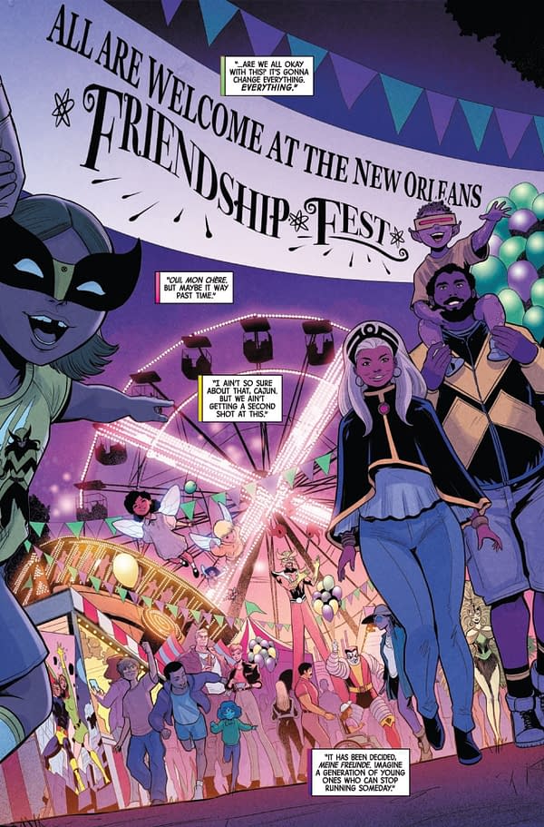 Interior preview page from UNCANNY X-MEN #18 DAVID MARQUEZ COVER