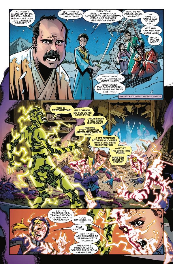 Interior preview page from WOLVERINE AND KITTY PRYDE #4 ALAN DAVIS COVER