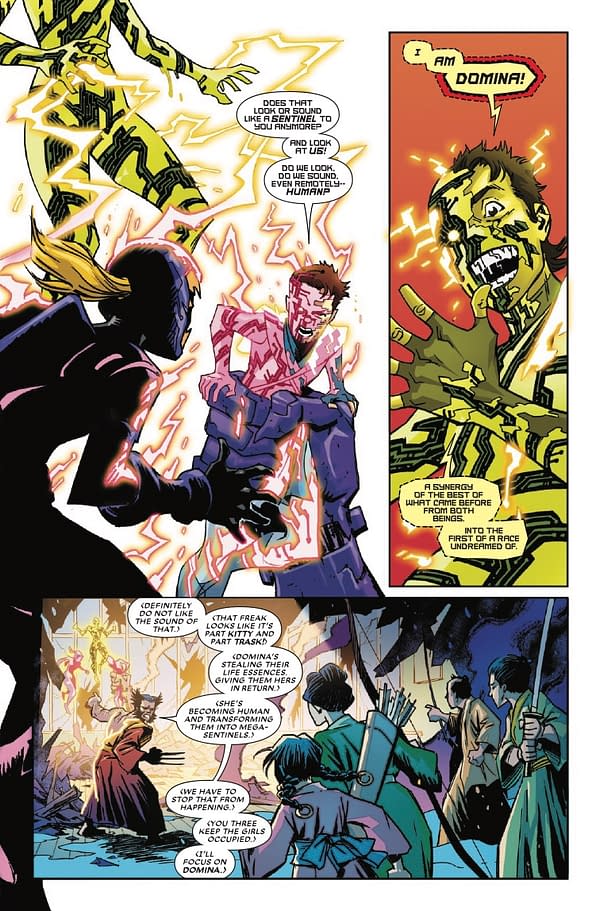 Interior preview page from WOLVERINE AND KITTY PRYDE #4 ALAN DAVIS COVER