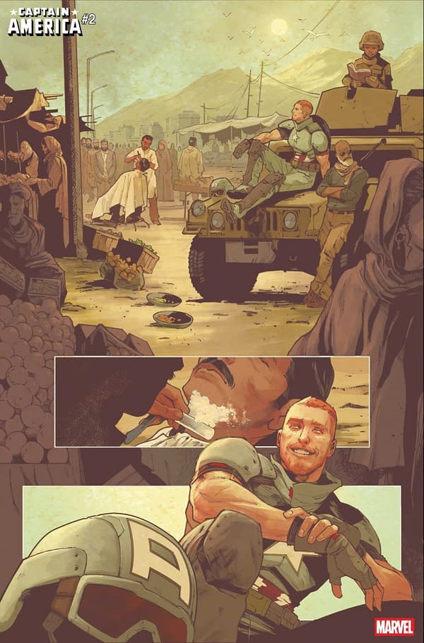 David Colton, The Post 9/11 Captain America