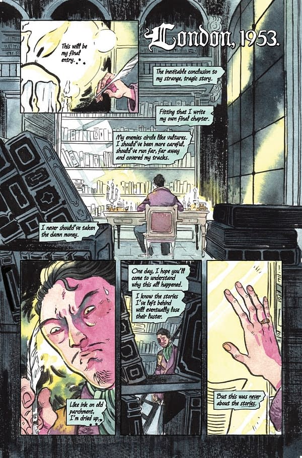 Image Comics: Frank J. Barbiere & Morgan Beem's The Author Immortal