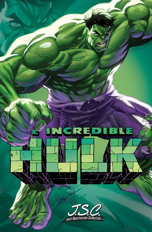 Cover image for INCREDIBLE HULK #28 J. SCOTT CAMPBELL JUST SPECTACULAR COLLECTION VARIANT