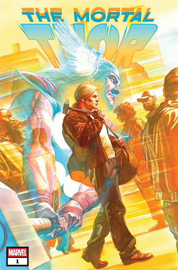 Cover image for MORTAL THOR #1 ALEX ROSS COVER