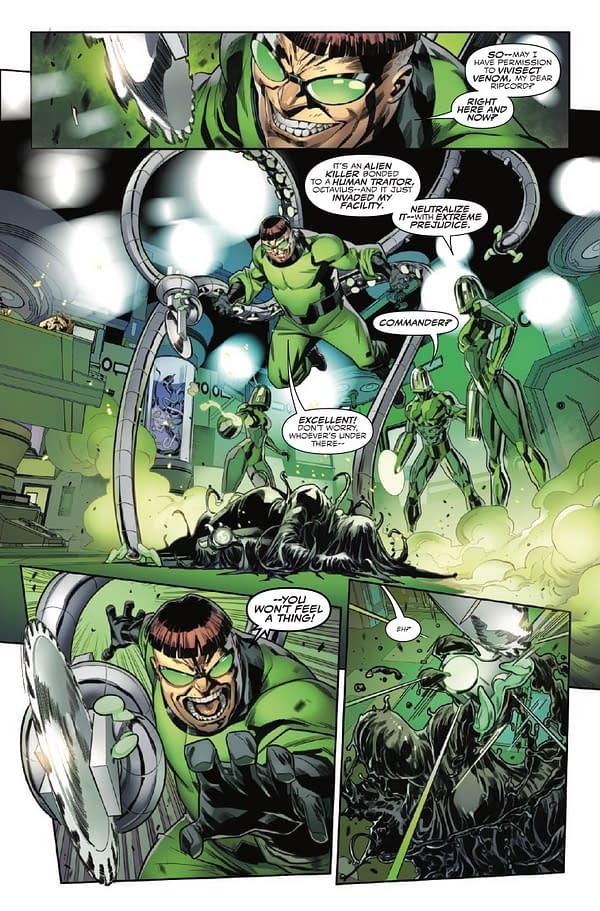 Interior preview page from ALL-NEW VENOM #9 ADAM KUBERT COVER