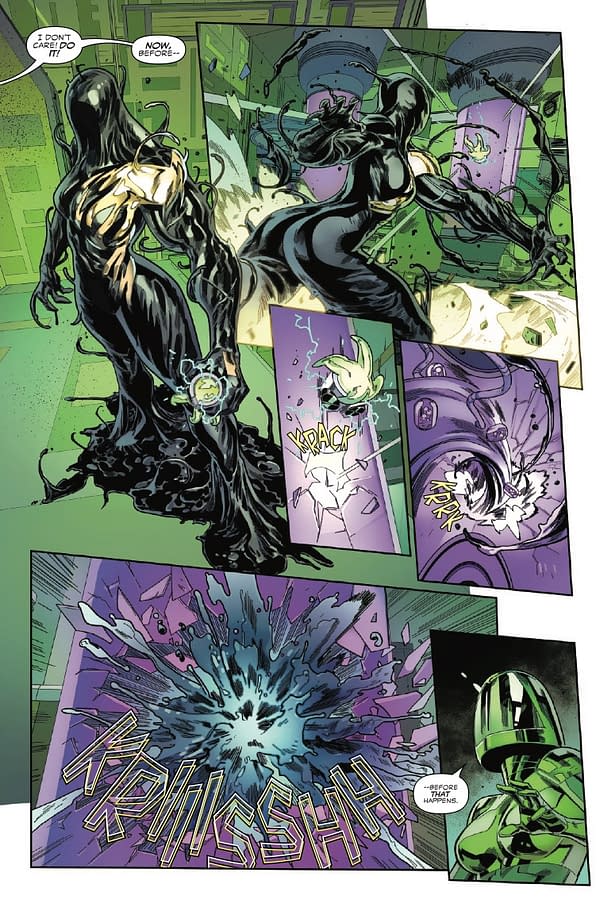 Interior preview page from ALL-NEW VENOM #9 ADAM KUBERT COVER