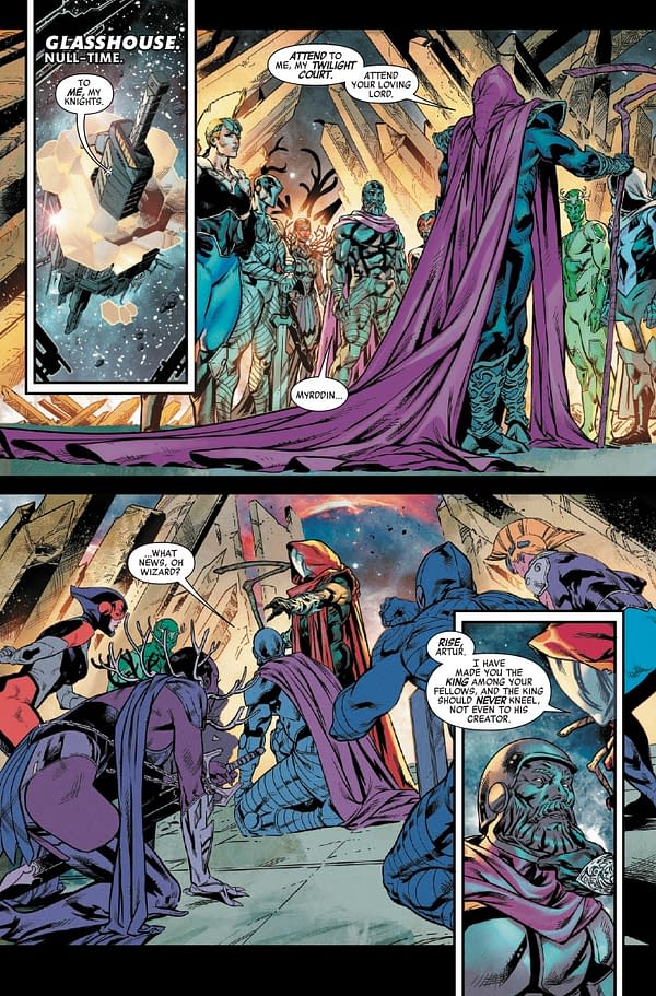Interior preview page from AVENGERS #29 CAFU COVER