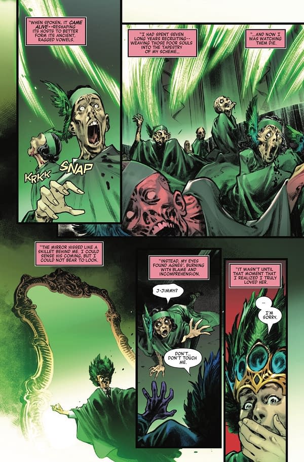 Interior preview page from BRING ON THE BAD GUYS: DORMAMMU #1 LEE BERMEJO COVER