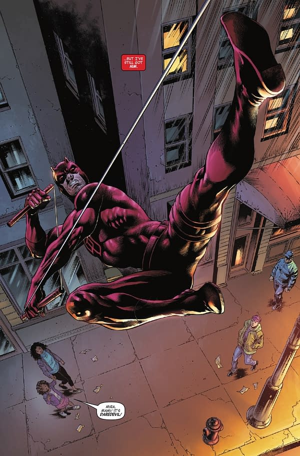 Interior preview page from DAREDEVIL #24 JOHN ROMITA JR. COVER