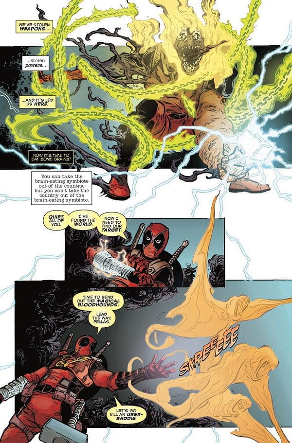 Interior preview page from DEADPOOL KILLS THE MARVEL UNIVERSE ONE LAST TIME #5 DAVIDE PARATORE COVER