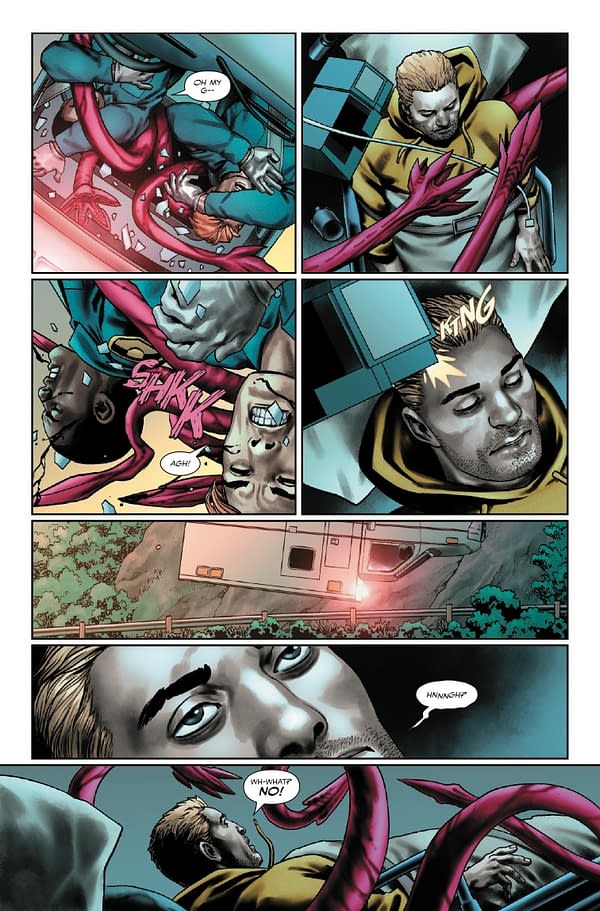 Interior preview page from EDDIE BROCK: CARNAGE #7 JESUS SAIZ COVER