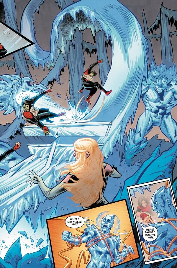 Interior preview page from EXCEPTIONAL X-MEN #12 CARMEN CARNERO COVER