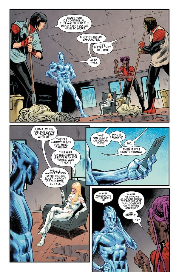 Interior preview page from EXCEPTIONAL X-MEN #12 CARMEN CARNERO COVER
